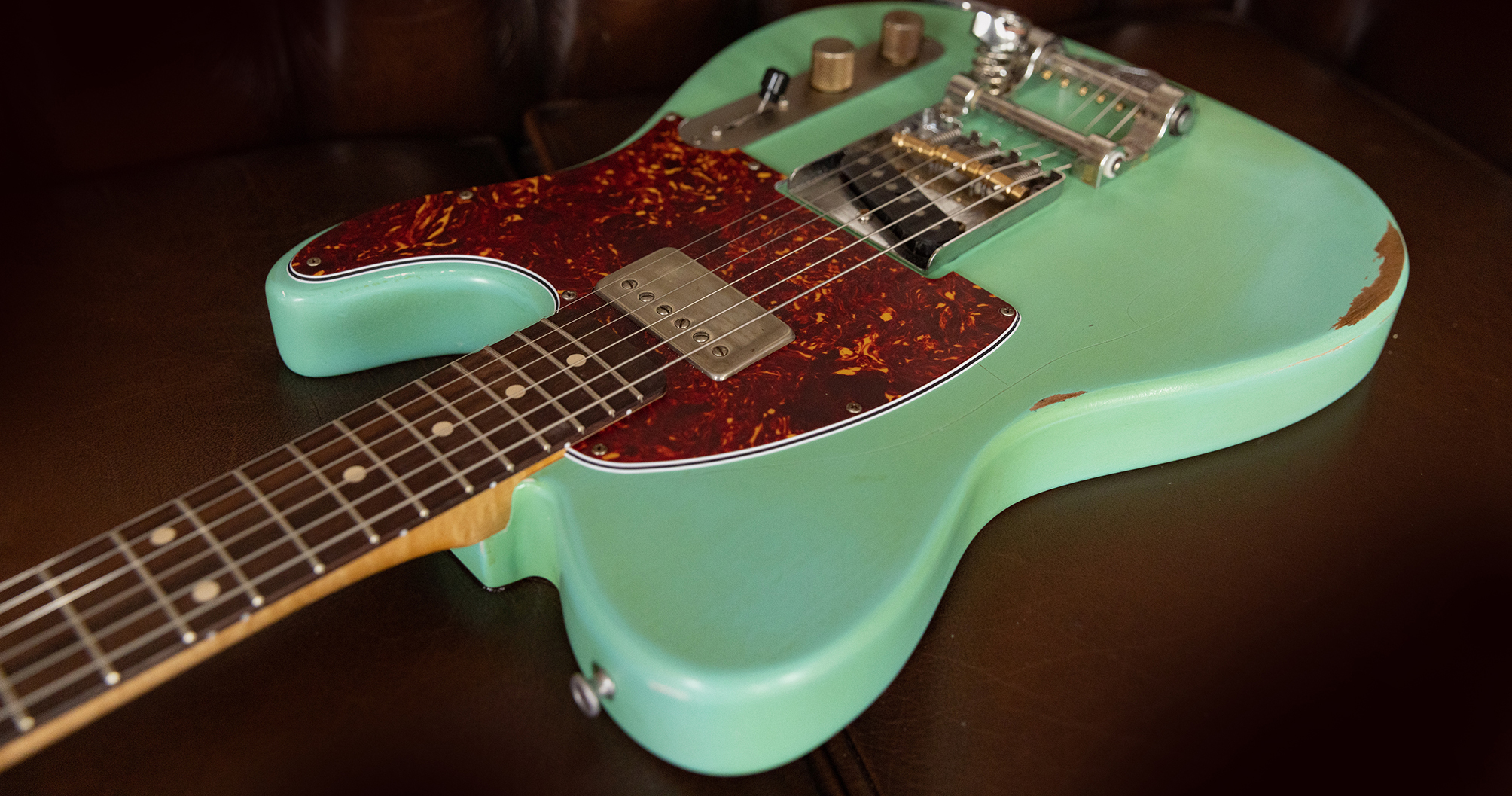 Smooth-T Seafoam Green Bigsby